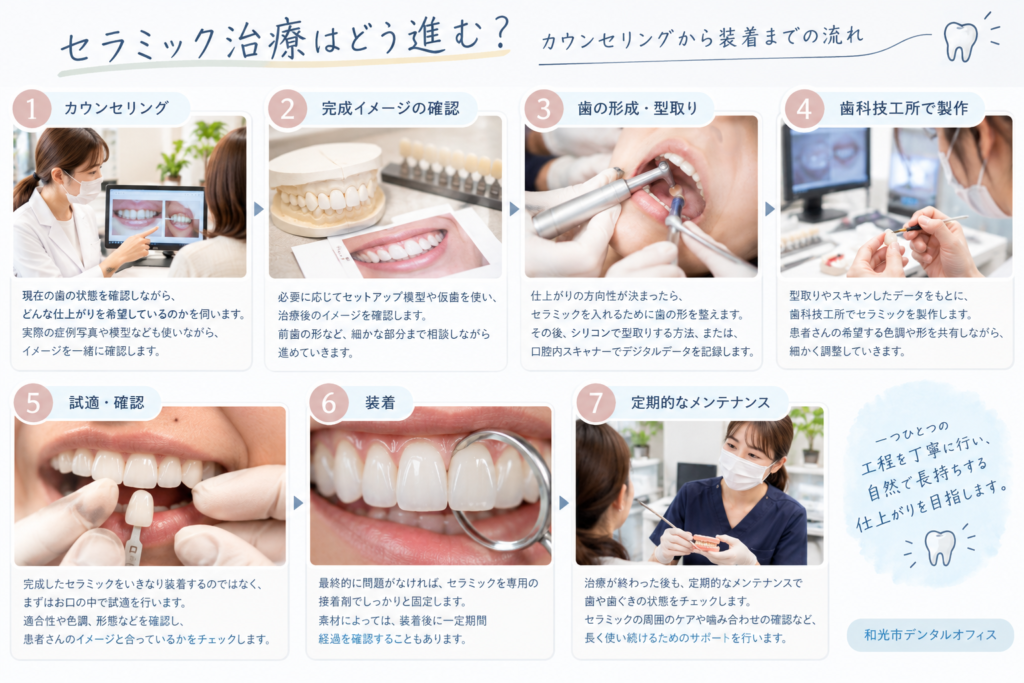 和光市 歯医者 和光市デンタルオフィス セラミック治療